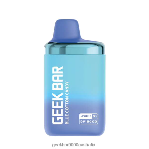 Geek Bar Australia Disposable - Geek Bar DF8000 Disposable Vape 6P80NP177 Blue Cotton Candy
