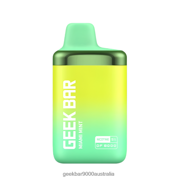 Geek Bar Australia - Geek Bar DF8000 Disposable Vape 6P80NP181 Miami Mint