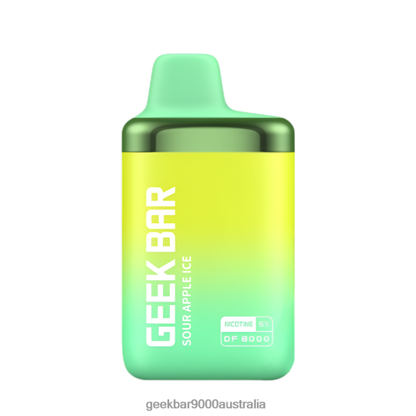 Geek Bar Sydney - Geek Bar DF8000 Disposable Vape 6P80NP185 Sour Apple Ice