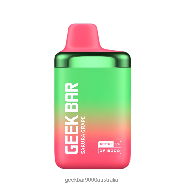 Geek Bars Near Me - Geek Bar DF8000 Disposable Vape 6P80NP184 Sakura Grape