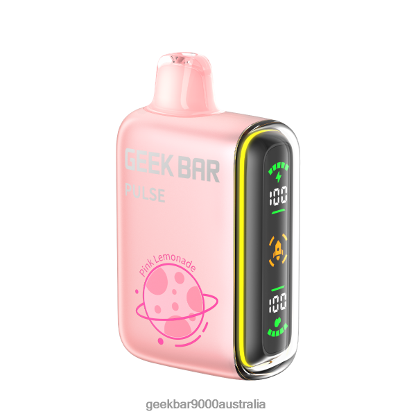 Geek Bar Australia Disposable - Geek Bar Pulse 15K Disposable Vape 6P80NP57 Pink Lemonade