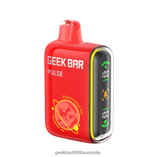 Geek Bar Australia Disposable - Geek Bar Pulse 15K Disposable Vape 6P80NP67 Watermelon Ice