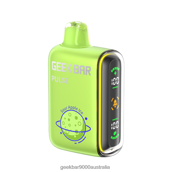 Geek Bar Australia - Geek Bar Pulse 15K Disposable Vape 6P80NP61 Sour Apple Ice