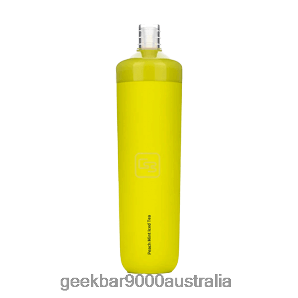 Geek Bar Vape Australia - Geek Bar X6000 TF-Nic Disposable 6P80NP8 Peach Mint Iced Tea