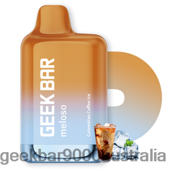 Geek Bar Sydney - Geek Bar Meloso Max Disposable Vape 6P80NP25 Columbian Coffee Ice