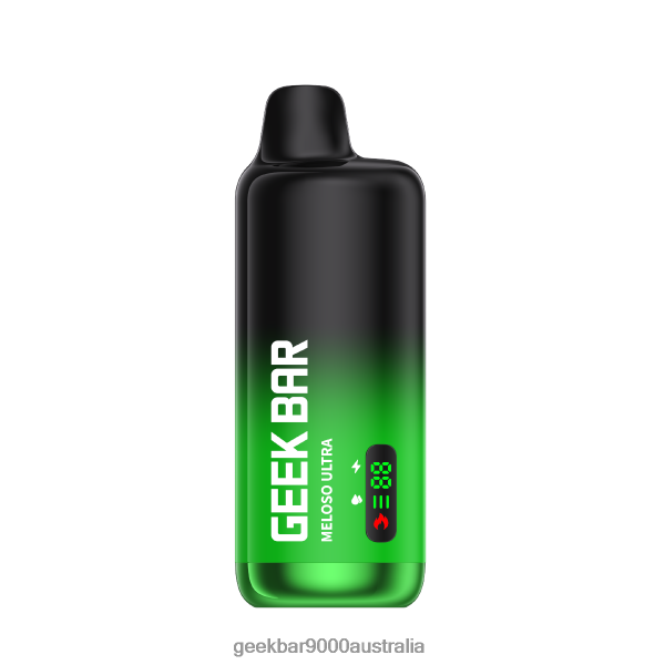 Geek Bar Sydney - Geek Bar Meloso Ultra Disposable Vape 6P80NP95 Green Tea Ice